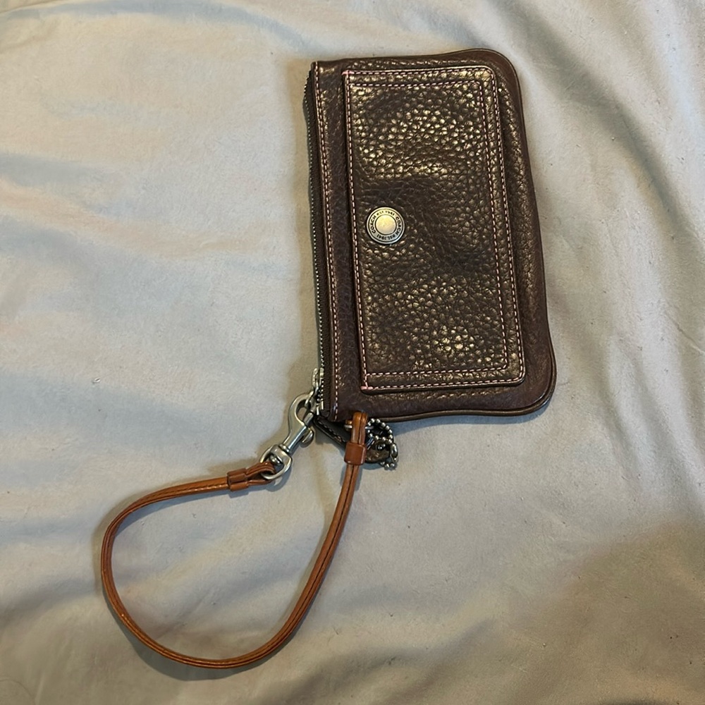 Coach wristlet